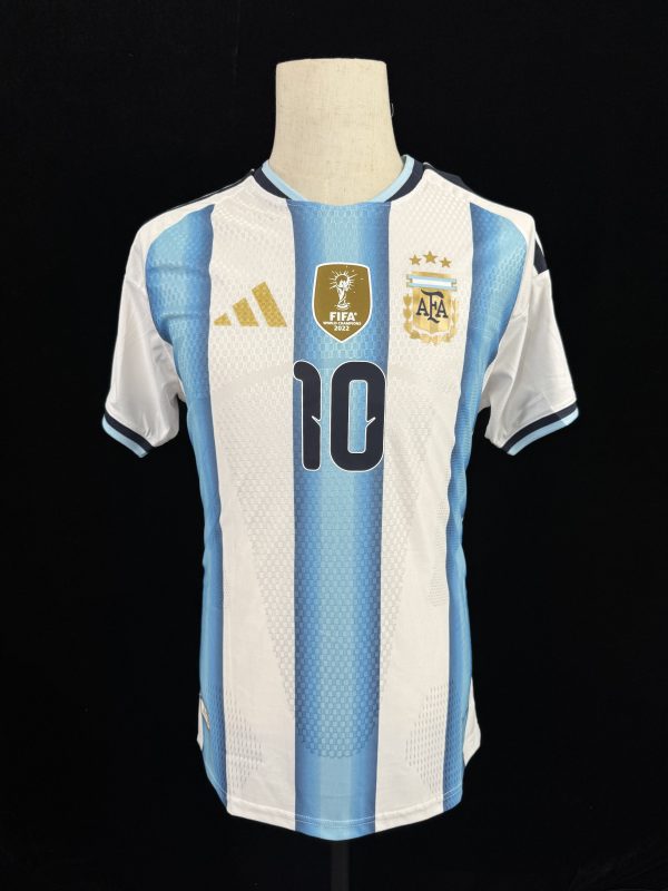 Lionel Messi Argentina 10 Signed Football Shirt
