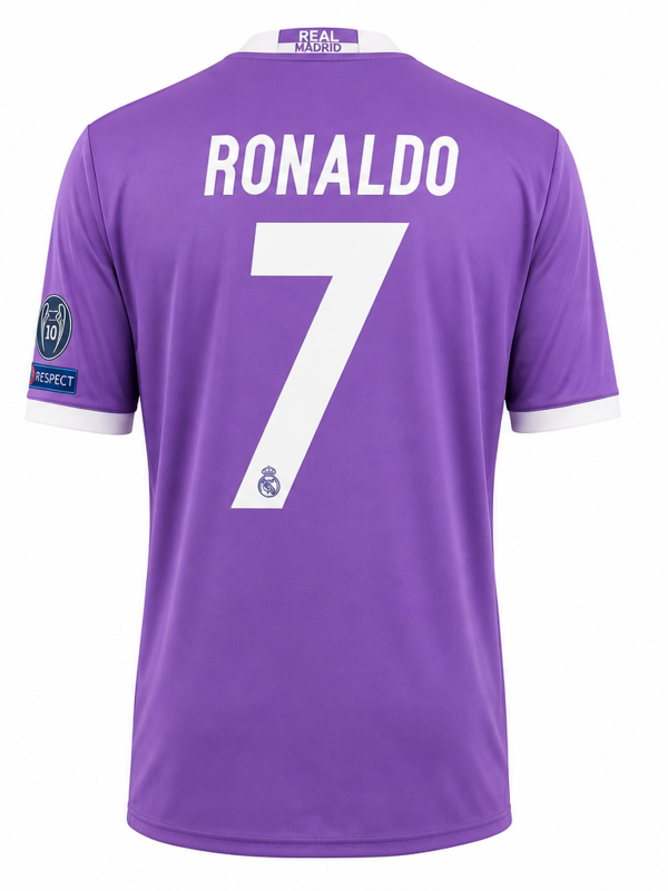Real Madrid 2016/17 Classic Third Fan Version Jersey – RONALDO #7