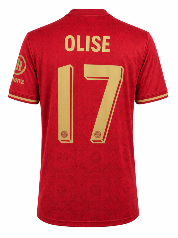 FC Bayern Munich 2024/25 Home Fan Version Jersey – OLISE #17