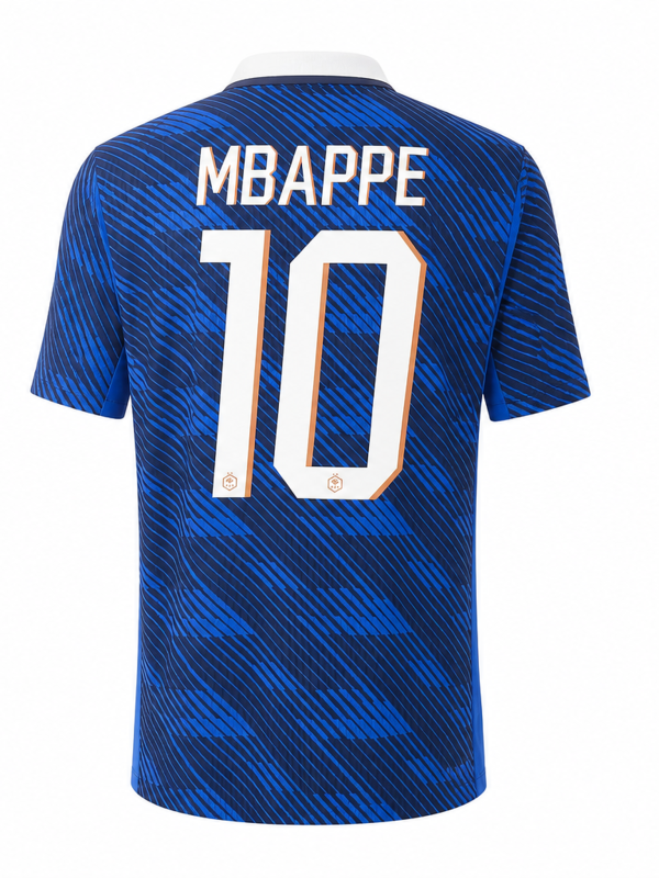 France National Team 2024/25 Home Fan Version Jersey – MBAPPÉ #10