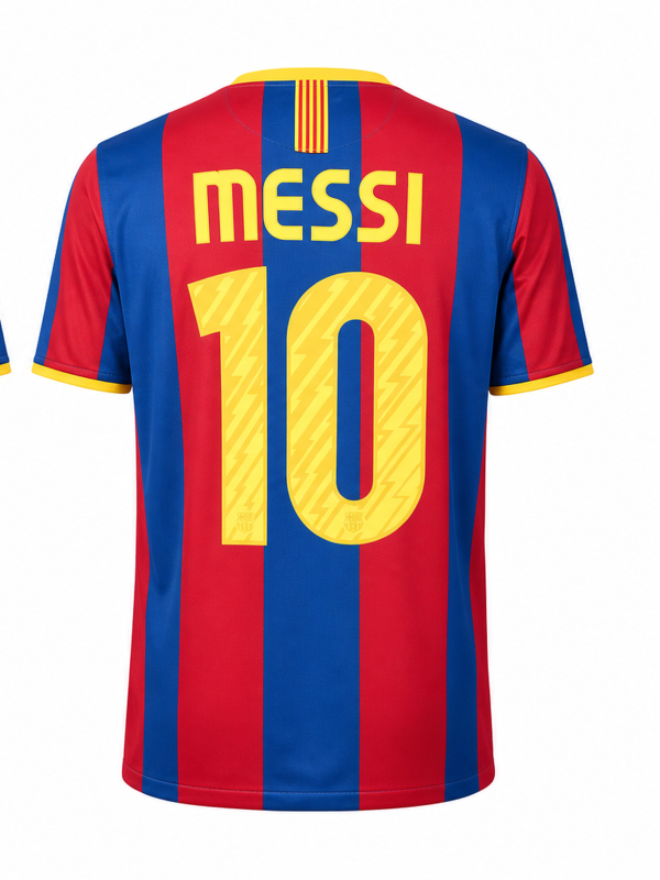 FC Barcelona 2010/11 Classic Home Fan Version Jersey – MESSI #10