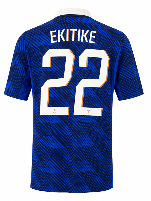 France National Team 2024/25 Home Fan Version Jersey – EKITIKE #22