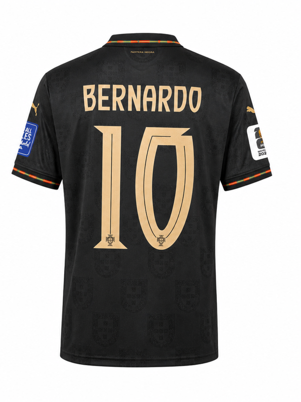 Portugal National Team 2025 Away / Special Fan Version Jersey – BERNARDO #10