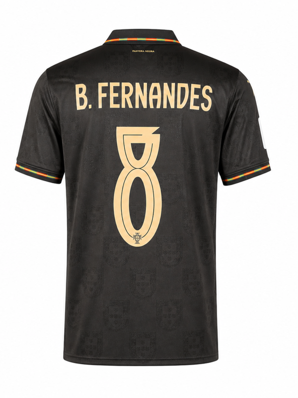 Portugal National Team 2025 Special Edition Fan Version Jersey – B. FERNANDES #8
