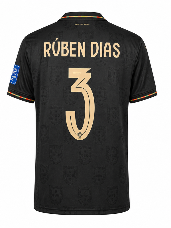 Portugal National Team 2025 Special Edition Fan Version Jersey – RÚBEN DIAS #3
